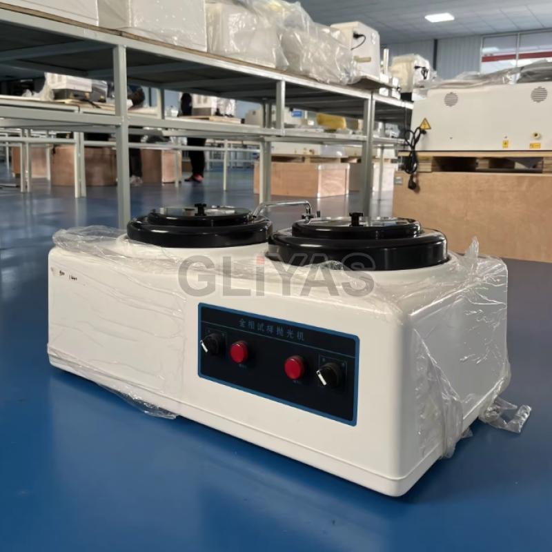 Metallographic Manual polishing machine Double disc GL-P-2T